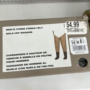 White River Mens Three Forks Felt Sole Hit Waders